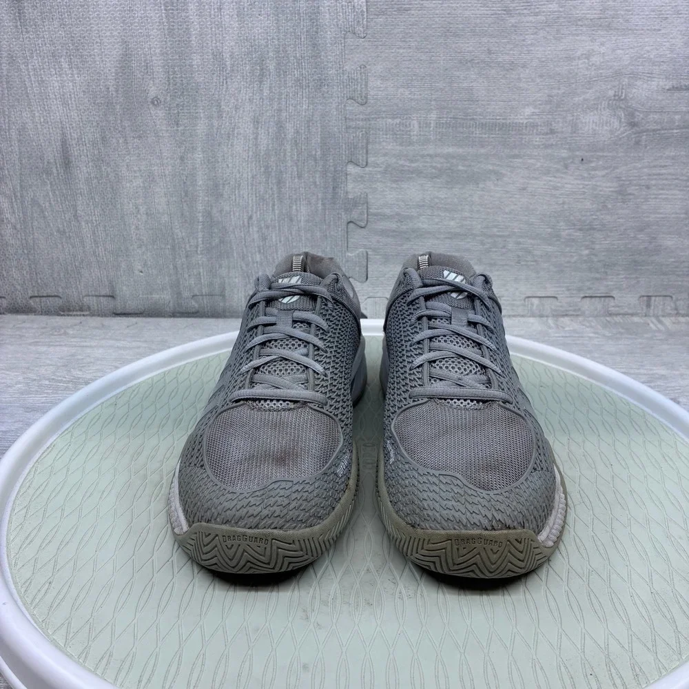 K-Swiss Express Light Pickleball Shoes Women's 9.5 Gray Athletic 96563-072-M